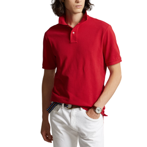 Chemise polo pour homme, design à manches courtes, tissu doux, style décontracté, streetwear d'été, logo personnalisé, chemise polo pour homme - Product Image 2