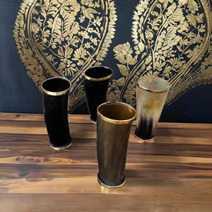 Verre à boire viking en corne de buffle fait à la main, style nordique - Product Image 1