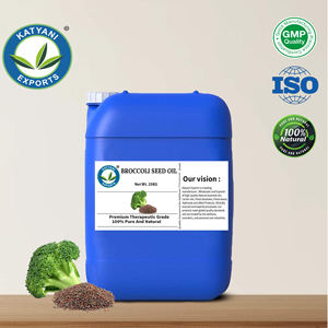Huile végétale de graines de brocoli pure et naturelle (Brassica oleracea) pressée à froid, formule cosmétique par Kayani Exports - Product Image 4