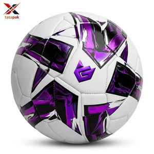 Ballon de football officiel écologique TATA PAK INDUSTRIES en PVC/PU, taille et couleur personnalisées, logo, unisexe, adultes, club, équipe, professionnel - Product Image 4