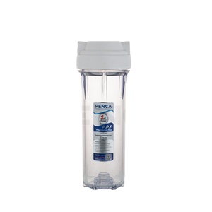 Carcasa de filtro de agua azul grande transparente de 10 pulgadas al por mayor con opciones de etiqueta privada personalizadas - Product Image 3