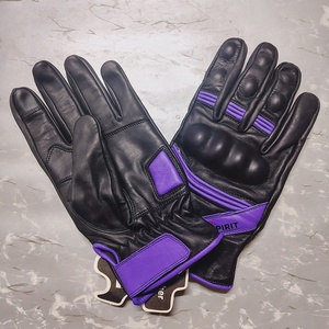 Guantes de carreras de calidad superventas Guantes de seguridad de cuero para deportes de moto informales para uso en exteriores - Product Image 5