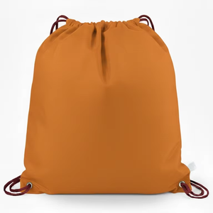 Custom Logo <b>Drawstring</b> Bag Lightweight Durable Sports Gym <b>Backpack</b> with Spacious Storage for Travel School Daily Use - Product Image 5