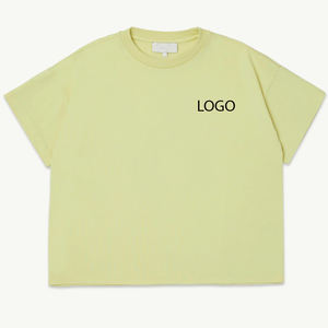 T-shirt pour garçons à prix avantageux, design lisse, matière souple, respirant, avec logo personnalisé, prix d'usine pour les commandes en gros - Product Image 1