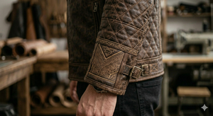 Veste en cuir véritable marron foncé décontractée de haute qualité pour hommes, avec logo personnalisé, design vierge, grandes tailles, vestes en cuir pour hommes - Product Image 5