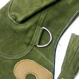 Guantes de Cetrería de Cuero Vacuno con Logotipo Personalizado, Guantelete de Entrenamiento Duradero, Guantes Resistentes a Arañazos para Manipulación de Mascotas - Product Image 6