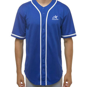 Camiseta de Béisbol Económica, Duradera, Ligera, Transpirable, 100% Poliéster, Ecológica, de Secado Rápido, Último Diseño STAR - Product Image 1