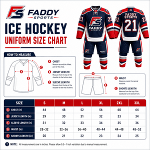 Ensemble d'uniformes de hockey sur glace personnalisés par sublimation, maillots de hockey professionnels pour l'entraînement d'équipe, vêtements de sport respirants pour hommes et jeunes, kits complets - Product Image 6