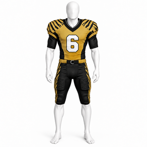 Dernier design d'uniforme de football américain, nouveau style pour jeunes, prix de gros, uniforme de football américain pour hommes - Product Image 6