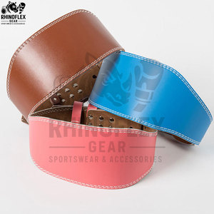 Cinturones de Powerlifting de Alta Calidad con Hebilla Simple y Logotipo Personalizado, Cinturón de Cuero Resistente para Gimnasio y Levantamiento de Pesas - Product Image 6
