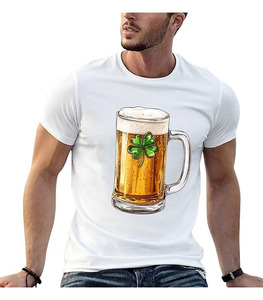 Camisetas Personalizables al por Mayor 2025, 100% Algodón, Cuello Redondo, Tejidas, Estampadas, para Hombre, Casuales, de Verano, Manga Corta, Transpirables - Product Image 2