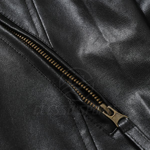 Chaqueta de Cuero para Hombre, Estilo Moderno, Ajustada, Vintage, Cómoda, Chaqueta de Cuero para Hombre - Product Image 4