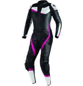 ชุดแข่งรถมอเตอร์ไซค์หนังแท้สำหรับผู้ชาย OEM กันน้ำ กันลม ระบายอากาศ แห้งเร็ว ปรับแต่งขนาดและสีได้ คุณภาพสูง - Product Image 5