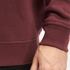 Sweatshirt Heavyweight 370 Gsm Custom Print logo High Quality Blank Cotton Polyester Crew Neck French Terry Sweatshirt - Product Image 3