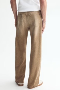 Jean décontracté ample à jambe large en denim brut 100 % coton, 14 oz, extensible, pour homme, de Abdul Royal World Export - Product Image 2