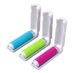 Rouleau anti-poils collant pour animaux domestiques, dépoussiéreur, outil de nettoyage pour tapis, laine et vêtements, brosse lavable, taille standard - Product Image 1