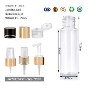 Botella Cosmética de PET Cilíndrica de 20 ml al por Mayor con Tapa de Rosca - Botella de Plástico Mini Vacía de Alta Calidad con Serigrafía - Product Image 6