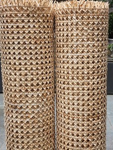 Decorative Rattan <b>Webbing</b> Designed to Combine Organic Material Texture With Functional Panel Use - Product Image 6