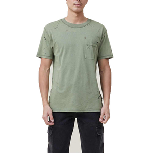 Nuevas Camisetas Personalizadas al por Mayor para Hombre, Estilo Casual para Exteriores, Poliéster/Algodón, Alta Calidad, Transpirables, Ecológicas, OEM - Product Image 1