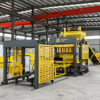 Machine de fabrication de briques QT4-16 Blocs de pavés Machines de fabrication de briques à Dubaï Faire de la machine de pompe béton en béton plein creux Global