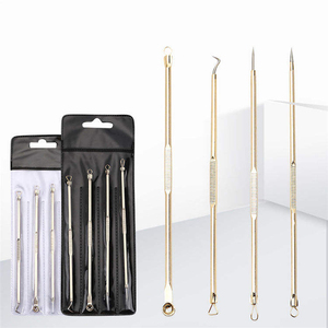 Blackhead Removal Tool Kit Customized Package Professional Quality Stainless Steel Desktop <b>Nose</b> <b>Strip</b> Blackhead Removal Tool - Product Image 3