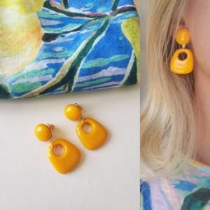 Pink <b>Resin</b> Irregular Shape Earrings Fashion Jewelry Gifts & <b>Crafts</b> <b>Resin</b> Geometric Drop Earrings Cute Jewelry <b>Resin</b> <b>Crafts</b> - Product Image 3