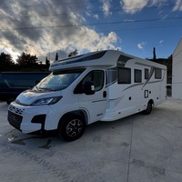 Camping-cars de luxe de haute qualité, caravanes, remorques de voyage, voitures de camping, utilisation en acier inoxydable, 4-6 personnes, climatisation réglable, EURO 5
