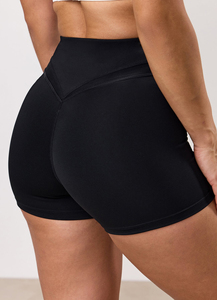 Shorts de Yoga de Compresión Transpirables para Mujer, Poliéster y Spandex, Doble Capa, Elásticos, de Secado Rápido, Ecológicos e Impermeables - Product Image 6