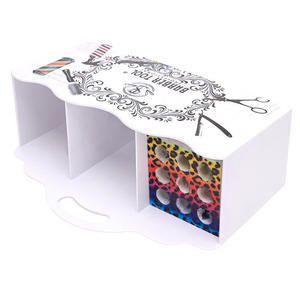 IKZARSA CIK-115 Organisateur professionnel pour ciseaux et outils de coiffure, support pour outils de salon, plastique ABS durable, haute qualité - Product Image 1
