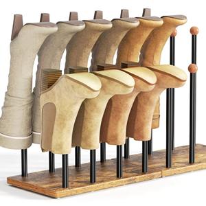 El soporte de metal para zapatos, montado en la pared, mantiene su forma incluso con cargas pesadas, increíblemente diseñado por KHOOSI OVERSEAS. - Product Image 6