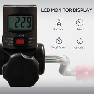 Height-Adjustable <b>Pedal</b> Exerciser for Seniors Hand Arm Knee Leg <b>Exercise</b> Machine with LCD Display and Foot Massage Roller - Product Image 6