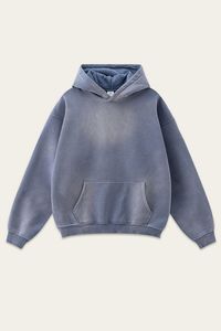 Sweat à capuche de haute qualité 100% coton, style streetwear, anti-rétrécissement, pour hommes, en vente à bas prix - Product Image 4