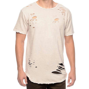 Slim Fit Casual Wear Men Distressed <b>T</b> <b>Shirt</b> Online Hot Selling Men <b>T</b> <b>Shirt</b> Quick Dry Breathable Men Distressed <b>T</b> Shir - Product Image 1