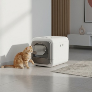 Sudex Tuya APP Control Smart Weighing Induction Cat Toilet Automatic Self-Cleaning Cat Litter Box Odor Control System WiFi - Product Image 4