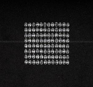 Juego de Anillo, Pendientes y Colgante con Diamante Cultivado en Laboratorio de Corte Ovalado de 5.0 x 3.5 mm, Certificado por IGI - Product Image 1