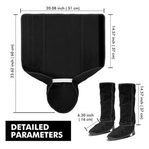 Cubrezapatos de Soldadura de Cuero Vacuno de Alta Resistencia y Calidad Premium, Todas las Tallas, Ropa de Trabajo, Protección y Seguridad en Venta - Product Image 5