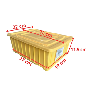 OEM Custom PP Plastic <b>Storage</b> Crate <b>Stackable</b> Industrial Supply <b>Box</b> - Product Image 5
