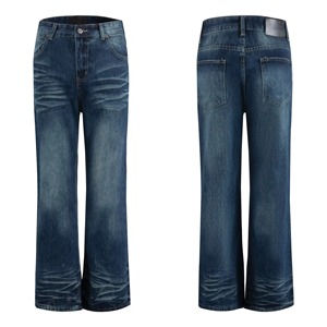 Nuevos Jeans de Mezclilla para Hombre, Moda Casual, Corte Recto, Color Sólido, Transpirables, Cintura Media, Algodón de Alta Calidad, Primavera, Verano, Otoño - Product Image 6
