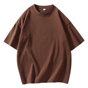 เสื้อยืดวินเทจแขนสั้นทรงโอเวอร์ไซส์ ผู้จัดจำหน่ายยอดนิยม เสื้อผู้ชายทรงหลวมเนื้อหนาสำหรับฤดูร้อน เสื้อทำงานคุณภาพสูงทรงหลวมใส่ทำงานได้ - Product Image 6