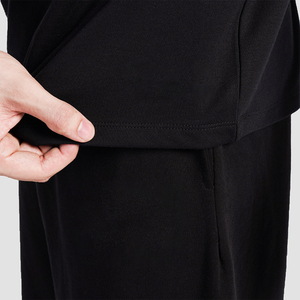 Débardeur homme sans manches de haute qualité, noir uni, col rond, tricoté, décontracté, personnalisable, pour la musculation, en vente - Product Image 6