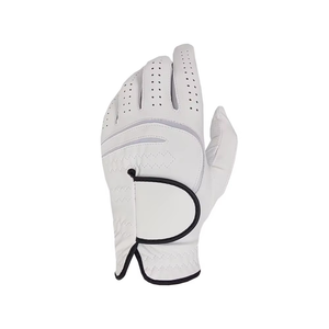 High Quality Breathable PU Leather Golf Gloves with <b>Hook</b> and Loop Closure Unisex Top Selling Sports Gear in Different Sizes - Product Image 2