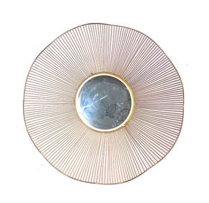 Fabriqué à la main en quantité minimale de commande bas, nouvelle édition, fabricant grossiste d'art mural suspendu en aluminium, fer et métal en forme de soleil - Product Image 3