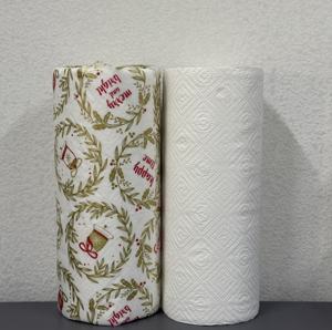Eco Friendly Bamboo <b>Kitchen</b> Paper Towel 2 Ply Commercial <b>Kitchen</b> Paper Roll High Quality <b>Kitchen</b> Paper Towel Supplier - Product Image 2