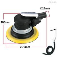 Lijadoras orbitales aleatorias 12.000 RPM 5mm y 5 (MM) Lijadora de herramientas de aire al vacío autogenerada para lijadora de aire de coche OBS-S6
