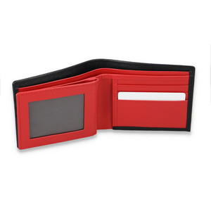 Cartera Corta de Cuero Genuino para Hombre con Logotipo Personalizado de Alta Calidad, Bordado, Bajo MOQ, Venta al Por Mayor, Múltiples Ranuras para Tarjetas, OEM, RFID - Product Image 3
