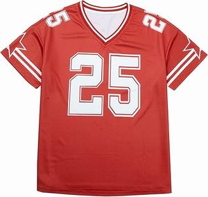 Camisetas Personalizadas para Hombre y Mujer, Camiseta Deportiva Estampada de Fútbol, Secado Rápido, Estilo Hip Hop, Malla Transpirable, Corte Holgado, Uniforme de Fútbol - Product Image 1