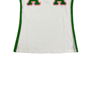 T-shirt pour homme Alpha Kapa Alpha en gros, 100 % coton tricoté, manches courtes, coupe classique, respirant, décontracté, été - Product Image 5