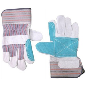 Guantes de trabajo con protección para los dedos, resistentes al fuego, a las chispas, de piel de oveja, resistentes al aceite y al agua, en venta en línea. - Product Image 4
