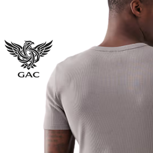 <b>Men</b> Waffle <b>Henley</b> T-Shirt Regular Fit Short Sleeve Casual Summer <b>Top</b> Soft Stretch Breathable Quick Dry Sweat-Wicking 220 Grams - Product Image 5