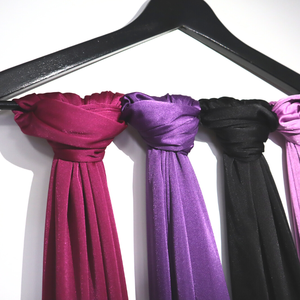 Cao cấp khiêm tốn thời trang một kích thước hijab hồi giáo mô hình rắn polyester và satin Jersey vải cho phụ nữ hồi giáo với giá - Product Image 3